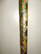 Huge Unique - Antique German Black Forest Walking Stick With 55 Badges Other photo 7