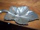 Vintage 1940 ' S Royal Hickman Hammered Aluminum Signed By Bruce Fox Maple Leaf Metalware photo 1