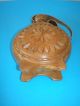 Souvenir Wooden Vessel / Bottle / Wine Or Brandy Decorated With Carved Ornaments Other photo 10