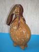 Souvenir Wooden Vessel / Bottle / Wine Or Brandy Decorated With Carved Ornaments Other photo 5