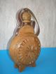 Souvenir Wooden Vessel / Bottle / Wine Or Brandy Decorated With Carved Ornaments Other photo 7