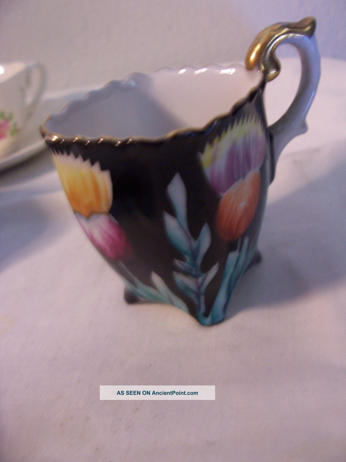 Tea Set Min/demitassa Occupied China Fancy China Cups & Saucers photo
