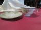 Set Of 4 Diamond Saucer And Cup Set - Handpainted In China Cups & Saucers photo 3