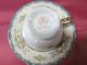 Set Of 4 Diamond Saucer And Cup Set - Handpainted In China Cups & Saucers photo 4