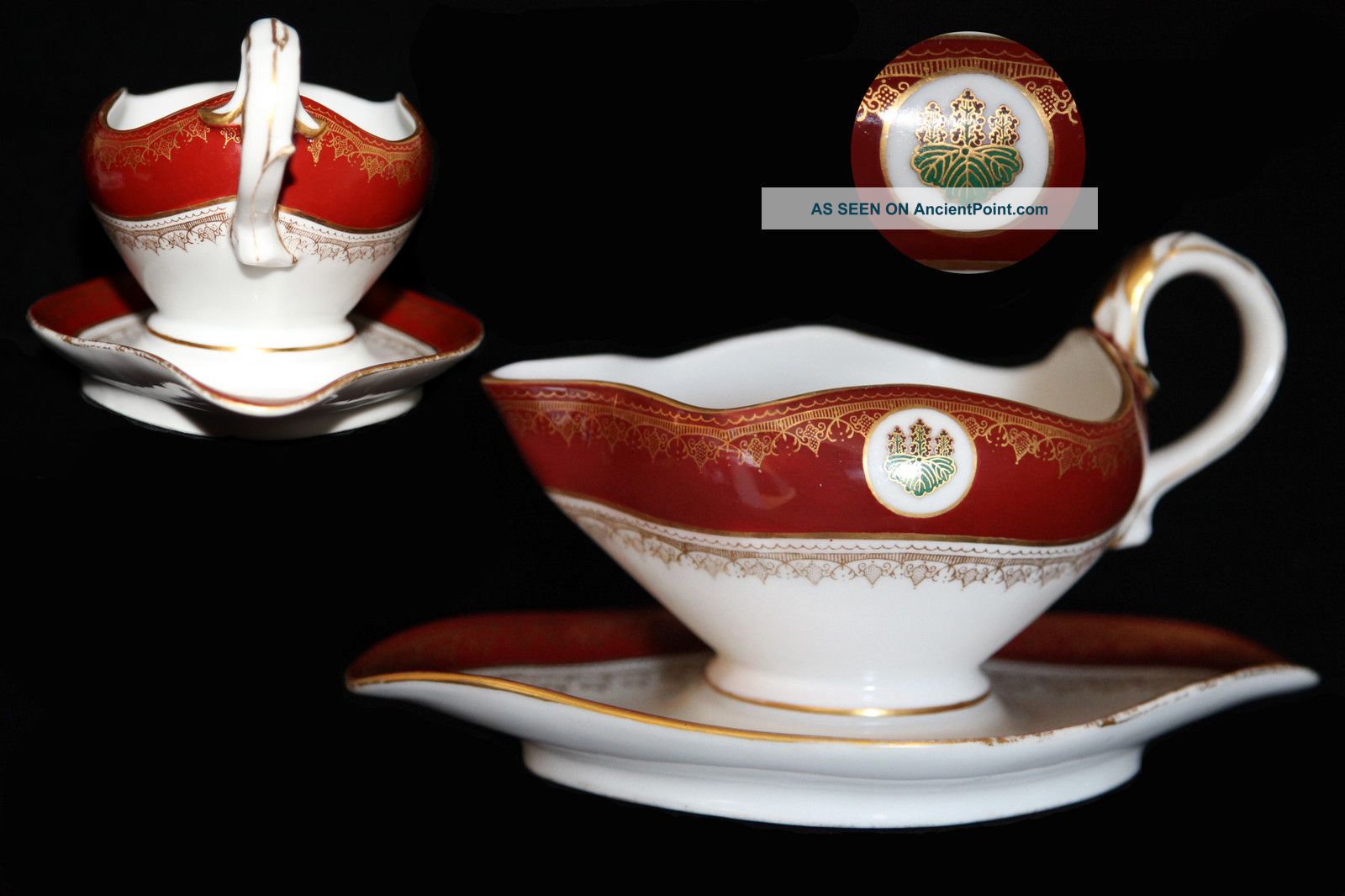 Large Gravy Boat By The Kornilov Brothers Porcelain Factory Other photo