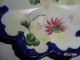 Rare Antique Japanese Hand Painted 22k Gold Flowers Bowl Bowls photo 3