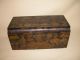 Antique Decoupage Lidded Box Boxes photo 1