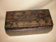 Antique Decoupage Lidded Box Boxes photo 2