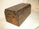 Antique Decoupage Lidded Box Boxes photo 5