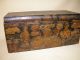Antique Decoupage Lidded Box Boxes photo 8