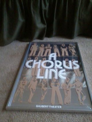 Limited Edition Etched Mirror,  A Chorus Line From Broadway Opening Night,  1975 photo