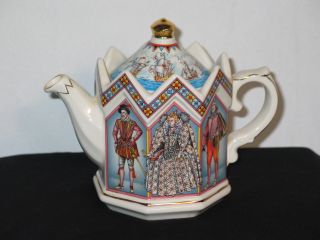 Sadler Teapot - Elizabeth I - Queen Of England photo