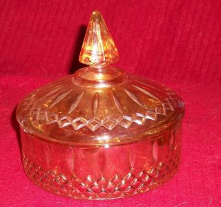 Carnival Glass Candy Dish - Preholiday Sale photo
