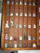 Vintage Hamilton Type Drawer Shadow Box 89 Divided Spaces With All Minature Pc. Trays photo 1