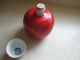 Antique Ceramic Liquor Jug W/ Ceramic Cup “head” Jugs photo 2