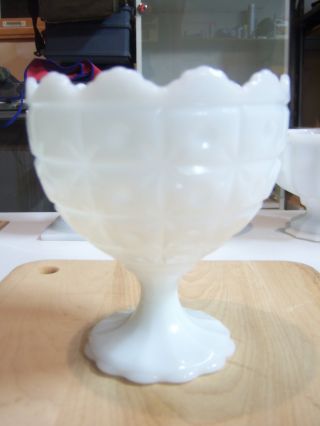 Cleveland Ohio White Glass From The 60 ' S photo