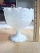 Cleveland Ohio White Glass From The 60 ' S Vases photo 3