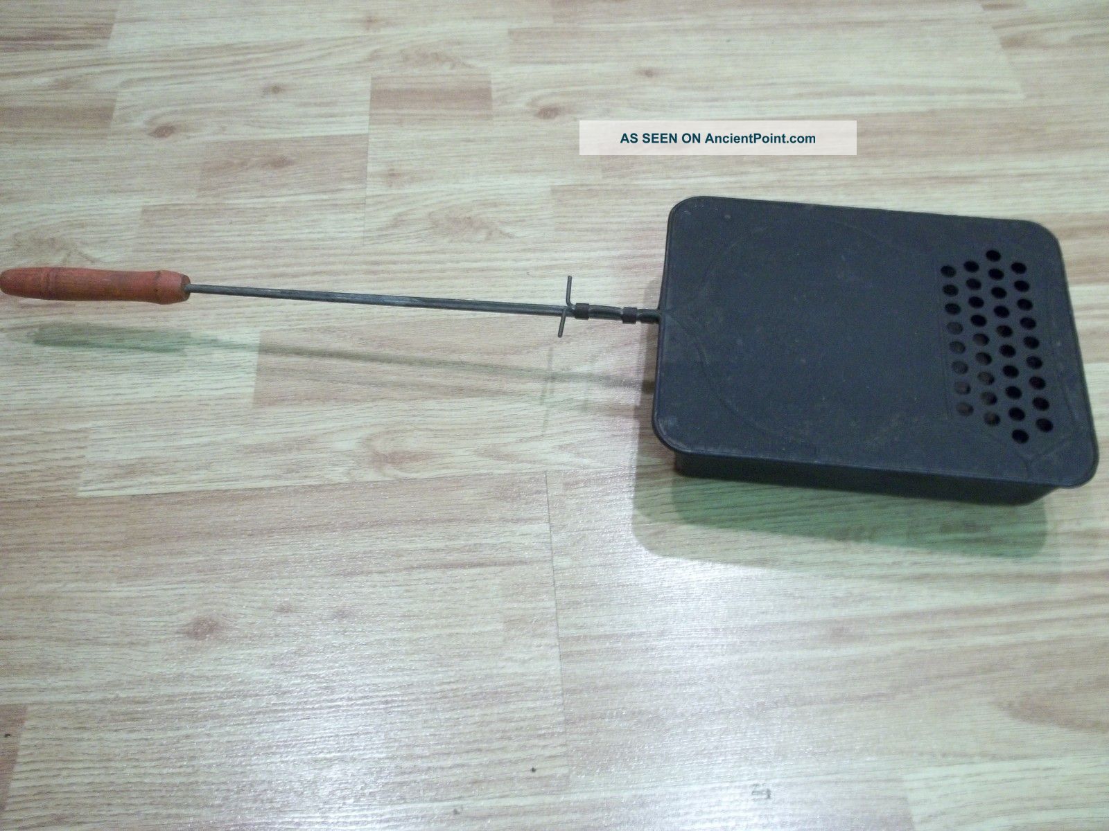 Antique 1940 ' S Campfire Popcorn Popper Metalware photo
