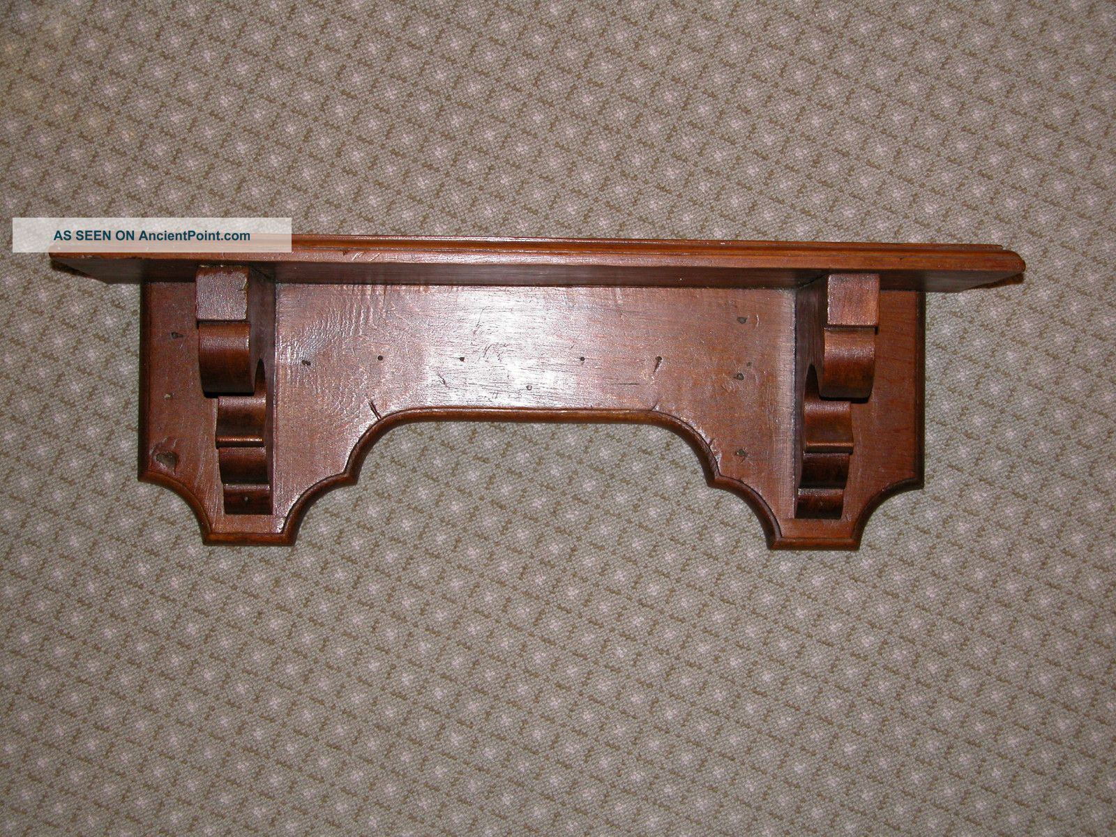 Antique Wooden Wall Shelf