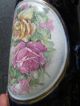 Late 1800 ' S Porcelain Cobalt Blue Pitcher Red Yellow Roses Numbered 197/4341 R Pitchers photo 1