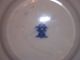 Vintage Blue & White Willow Pattern England 8 Inch Plate Butter Pats photo 1