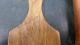3 Pc.  Primitive Hand Carved Treenware,  Paddle,  Spatula & Spoon All For 1 Money Primitives photo 1
