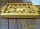 Vintage Hand Made Wooden Tray,  Various Woods,  Collectible,  With Handles, Trays photo 3