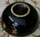Antique Very Old Black Mixing Bowl Crock Stoneware Kitchen Collectible Bowls photo 1