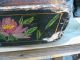 Antique Wooden Tole Like Painted Basket Box Boxes photo 9