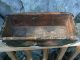 Antique Wooden Tole Like Painted Basket Box Boxes photo 4
