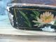 Antique Wooden Tole Like Painted Basket Box Boxes photo 7