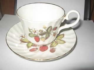 Royal Stuart China Cup&saucer Made In England photo