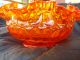 Antique/ Vintage Decorative Orange Candy Dish/bowl. Bowls photo 2