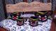 Thames Black Americana Clown Set Complete Set Teapots & Tea Sets photo 8