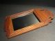 Repro Vintage Antique Small Wood Fretwork Chippendale Mirror Looking Glass Primitives photo 4