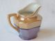 Pretty Antique Vintage Small Lusterware Pitcher Marked Japan Excellent Pitchers photo 1