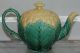 Wedgwood Majolica Pottery Califlower Teapot Nr Teapots & Tea Sets photo 1