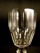 19th C Blown And Cut Wine Or Cordial Glass Stemware photo 3