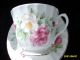 Vintage Royal Victorian Fine Bone England China Cup & Saucer Daisy Rose Dogwood Cups & Saucers photo 1