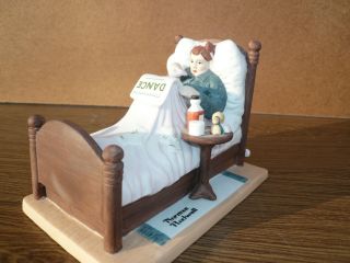 Norman Rockwell The Cold Figurine Rare Porcelain photo