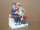 Norman Rockwell Interloper Figurine Rare Porcelain Figurines photo 2