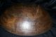 Antique 19th Cen Giant Wood Wooden Dough Bowl Hand Turned Paint Primitive 16.  5 