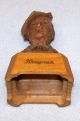 Vintage Bust Of Wagner - - 5.  25 Inches - - Wood & Toriart Carved Figures photo 4