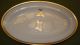 Vtg Gold Edged Ivory Porcelain Butter Dish Other photo 1