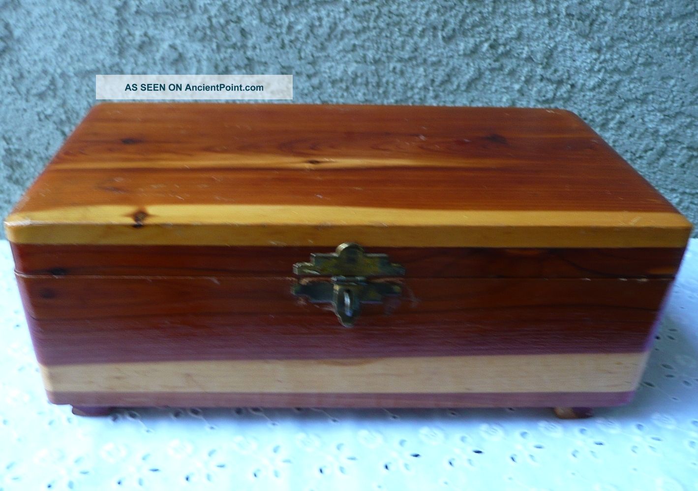 Vintage Cedar Box Boxes photo