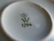 German Very Rare Error Mark Wallendorf Schaubach Porcelain Charger Old Plates & Chargers photo 6