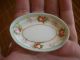 3 Antique Nippon Butter Pats Open Salts Nut Dishes Hand Painted Pink Rose Butter Pats photo 4