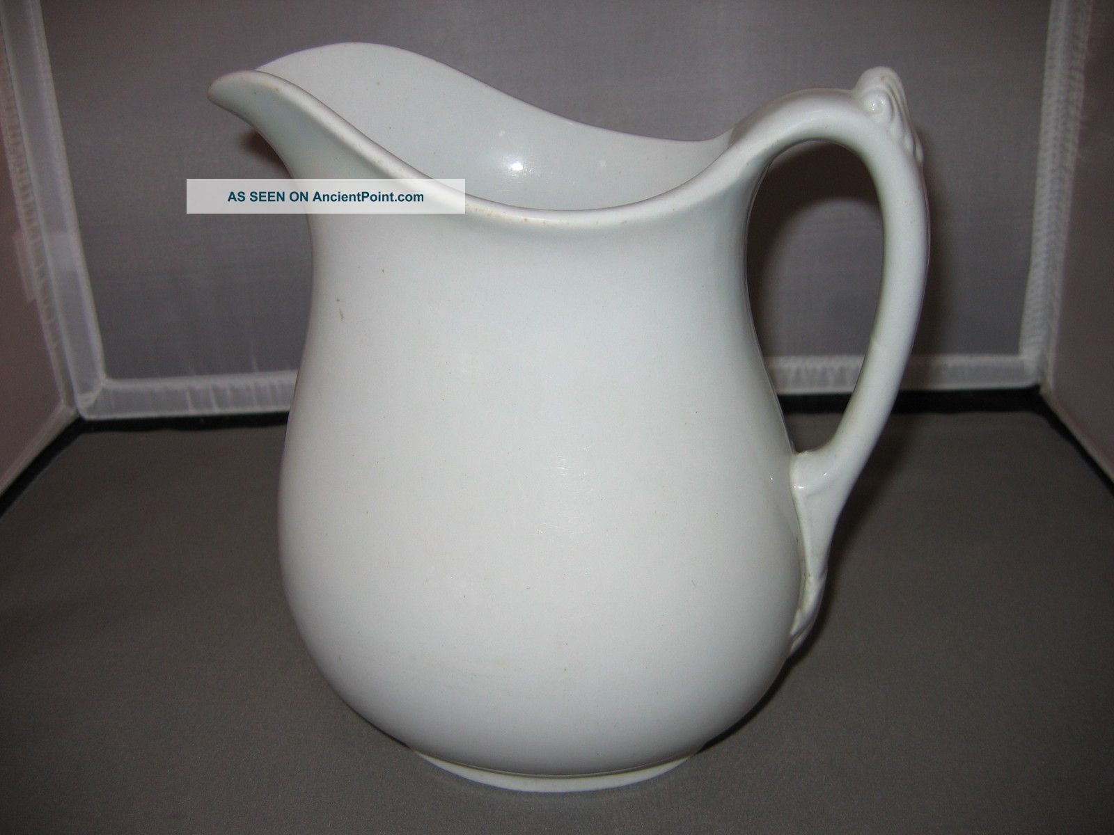 Richard Alcock Burslem Staffordshire Imperial Ironstone China Water Bath Pitcher Pitchers photo