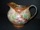 Antique Hand Painted Floral Pitcher Signed G Jeffery & Dated 1917 Pitchers photo 1
