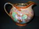 Antique Hand Painted Floral Pitcher Signed G Jeffery & Dated 1917 Pitchers photo 2